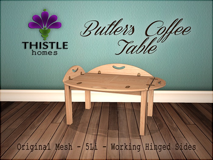 Thistle Butler Coffee Table - Beach (wear)
