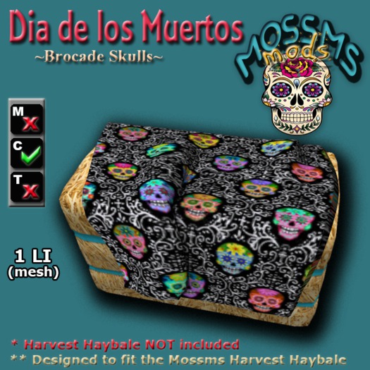 Dia de los Muertos ~Brocade Skulls~ 