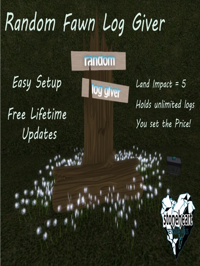 Random Fawn Log - Boxed