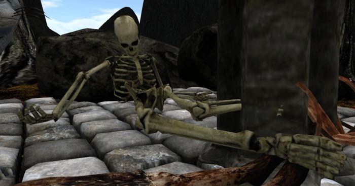 [PPD] Halloween Gatcha Skeleton corpse