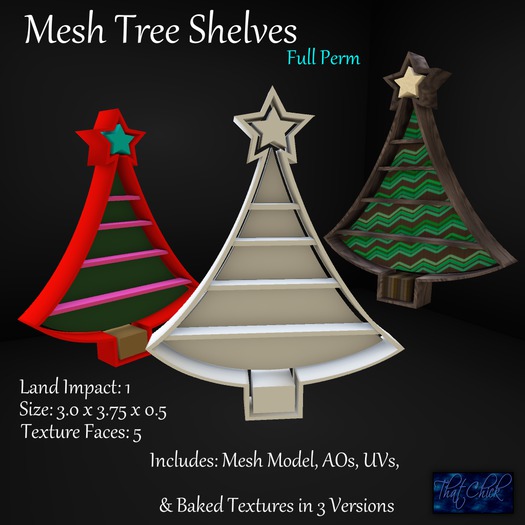 ~tc~ Mesh Tree Shelves FullPerm Kit