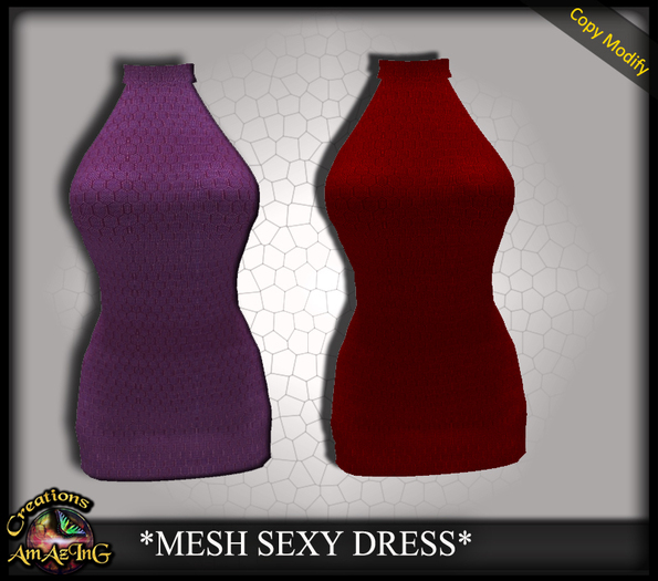 AmAzInNg CrEaTiOnS Mesh Short Halter Dress 39