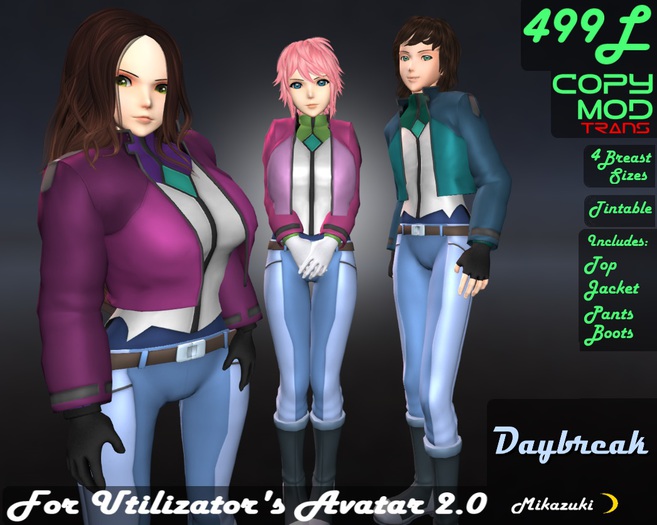 [Mika] Daybreak Complete Outfit