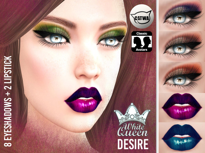 ::White Queen :: DESIRE Make up - Catwa
