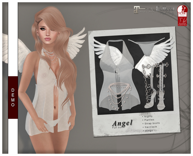 WICKED * Angel - Costume DEMO (White)