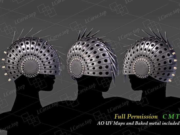 Leather helmet Full Permission