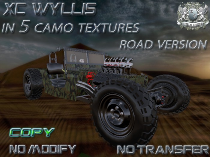 XC Wyllis Camo road (box) 5in1