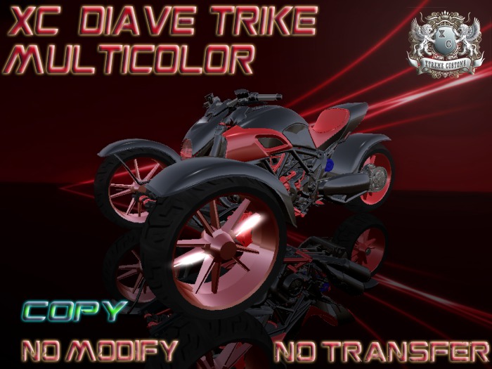 XC Diave Trike multicolor (box)