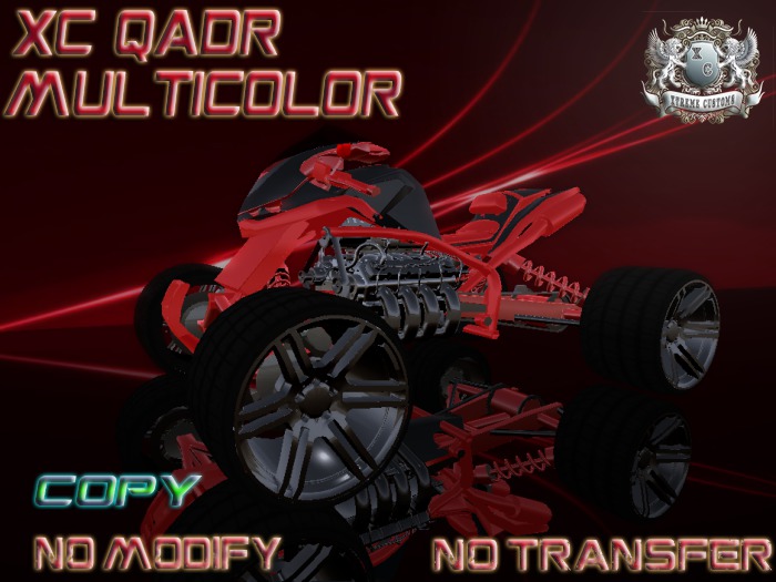 XC quad road multicolor (box)
