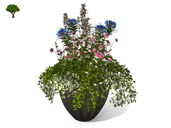 ~ xantes ~ Mesh Flowers Planter Roger