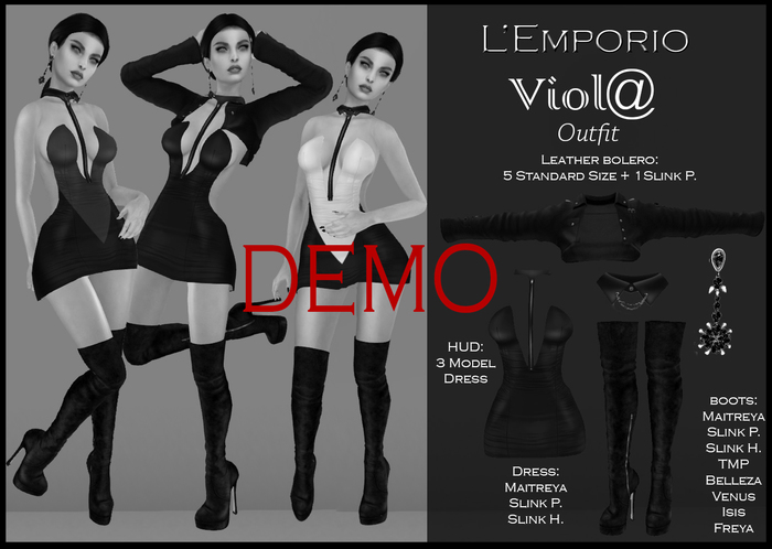 D*E*M*O L'Emporio ::*Viol@*:: Outfit TRIAL