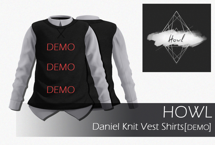 Howl -  Daniel Knit Vest Shirts [DEMO]