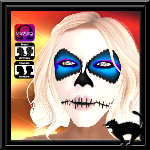 Halloween makeup 3 omega appliers included