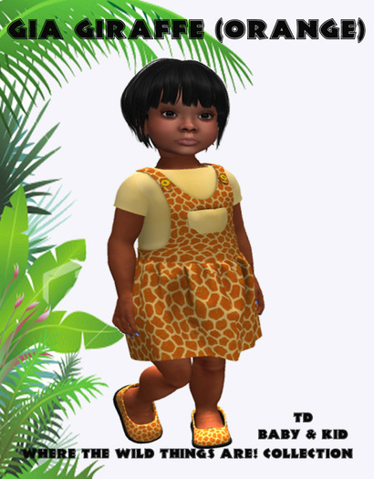 GIA GIRAFFE ORANGE