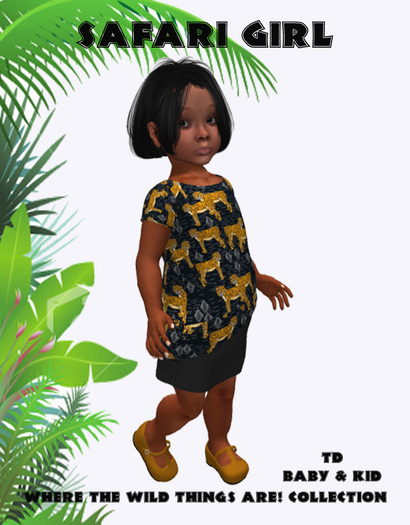 SAFARI GIRL BOXED (Wear to unpack)