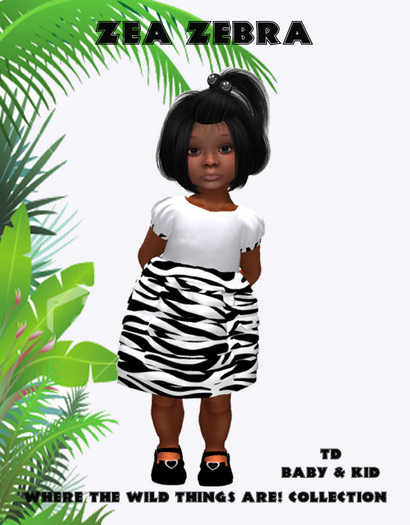 ZEA ZEBRA BOXED (Wear to unpack)