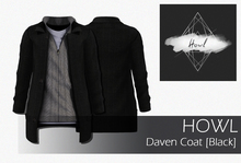 Howl - Daven Coat [BLACK] WEAR