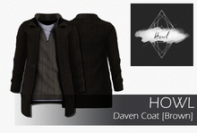Howl - Daven Coat [BROWN] WEAR