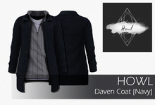 Howl - Daven Coat [NAVY] WEAR