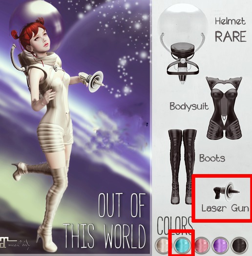 Belle Epoque { Out Of This World } Gun Blue (Box)