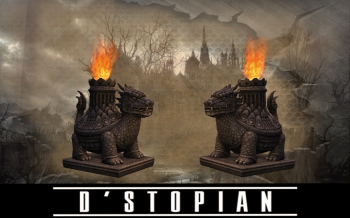 D'STOPIAN // Dragon Fire Statue