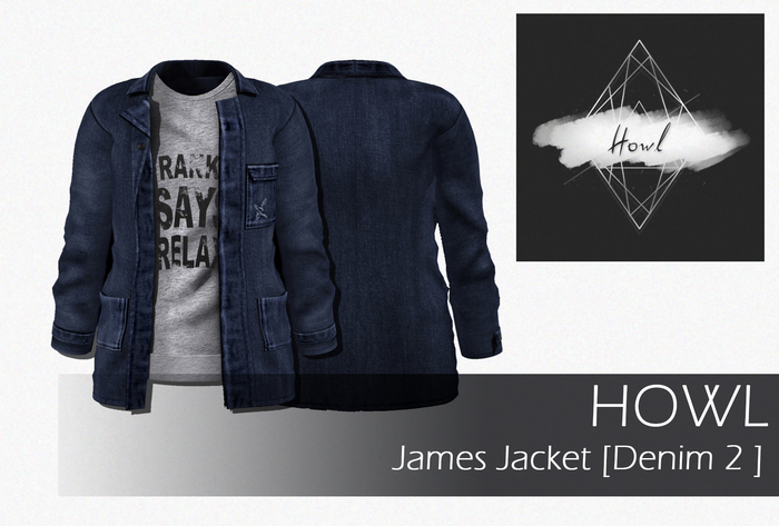 Howl - James Jacket [denim 2 ] WEAR