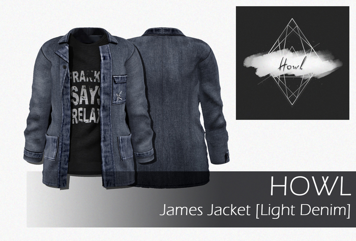 Howl - James Jacket [Light denim] WEAR