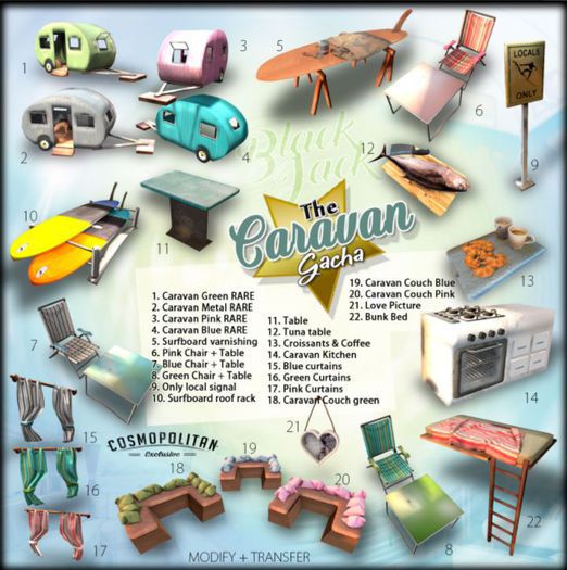 BJK * Caravan Gacha - Green caravan RARE