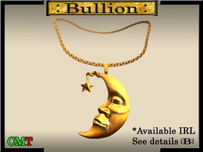[:Bullion:] Golden Sleepymoon Necklace