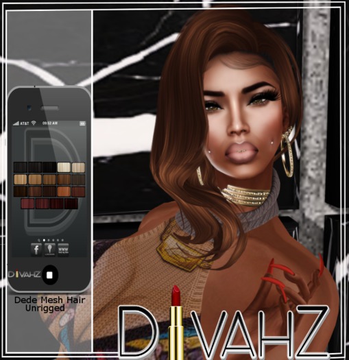 !DC! Dede Hair (Mesh)