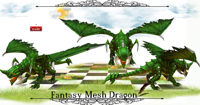 *Fantasy Mesh Dragon(copy & modify) v. 12