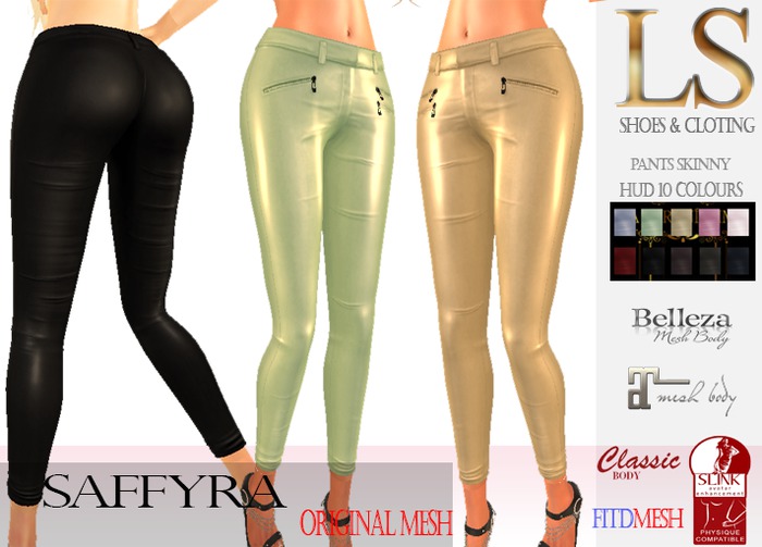PANTS SKINNY SAFFYRA LS