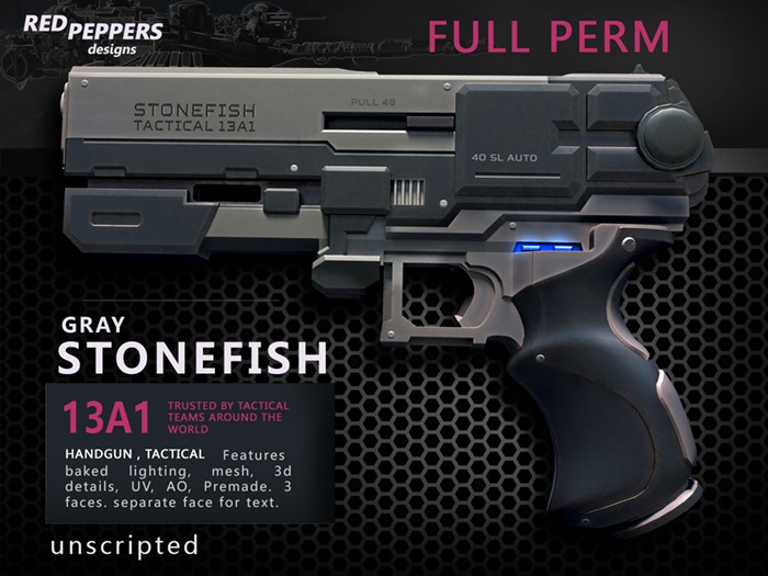 Stonefish Handgun - FULL PERM