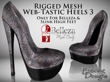 *ED Mesh Web-Tastic Heels for Belleza and Slink High (3)