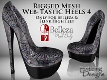 *ED Mesh Web-Tastic Heels for Belleza and Slink High (4)