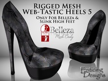 *ED Mesh Web-Tastic Heels for Belleza and Slink High (5)