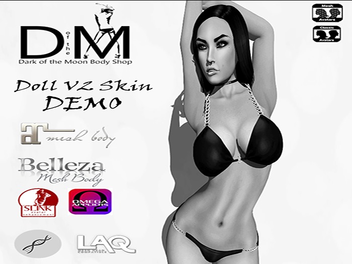 D&M Doll V2 Skin - DEMO (no unpack)