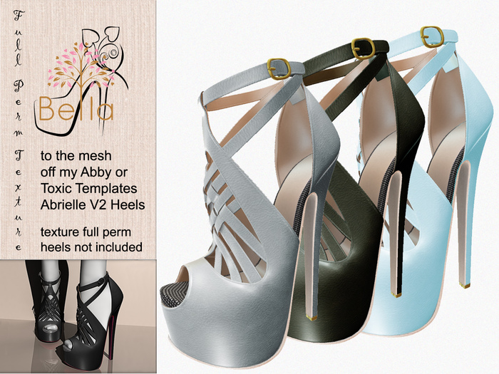BELLA texture full perm to Abby heels 16pw ei