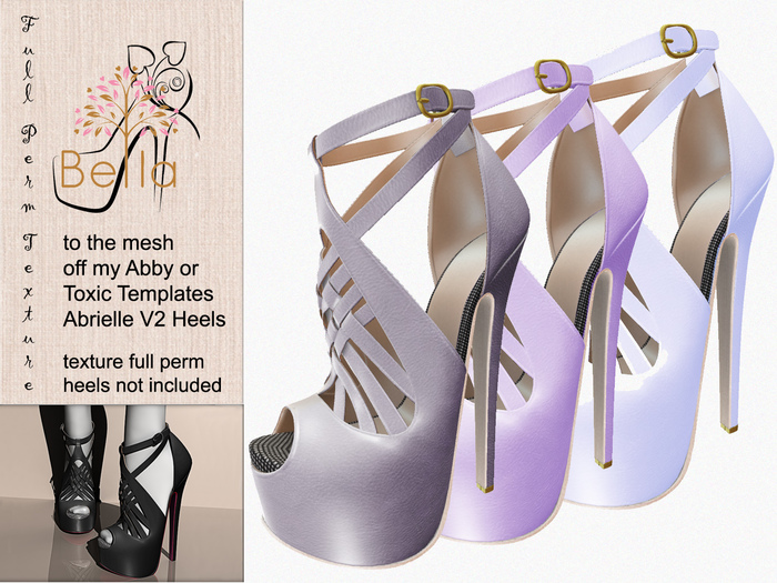 BELLA texture full perm to Abby heels 16etux