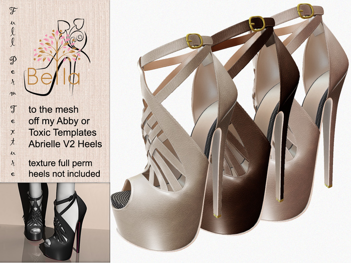 BELLA texture full perm to Abby heels - 16bc au