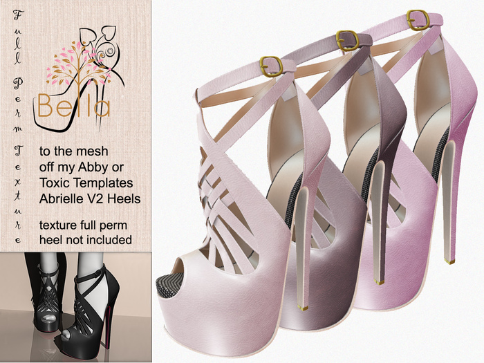 BELLA texture full perm to Abby heels - 16afo