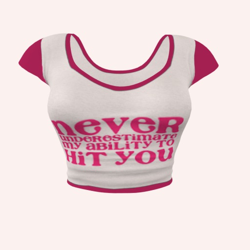 Ability to Hit You Crop Top