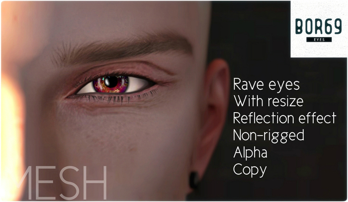 BOR69 mesh Rave eye 001