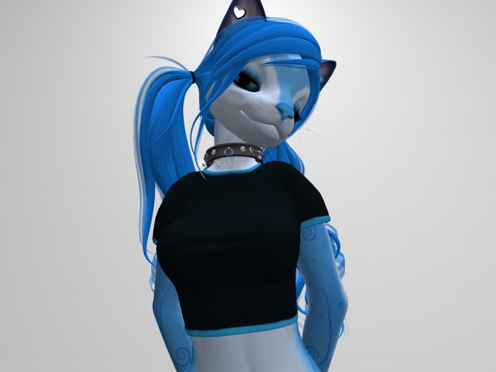 Black Blue 69 Loner Tee