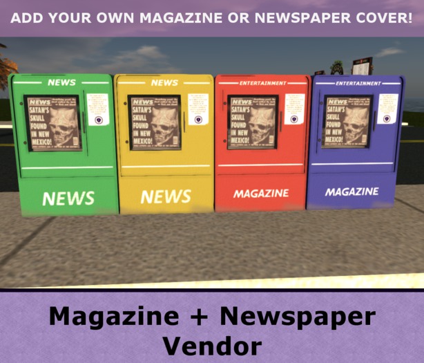 [KS] Magazine + News Vendor