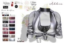 .::Pretty Abbie Demo::. Jeans - Tied Blouse & Bra