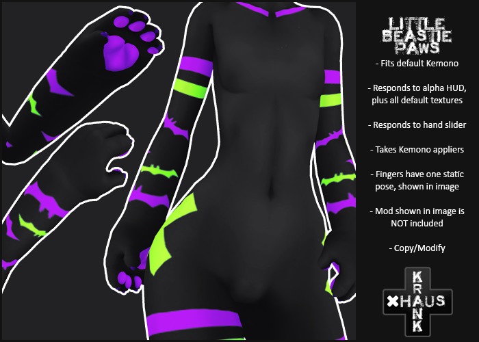 krankhaus - Kemono - Little Beastie Paws