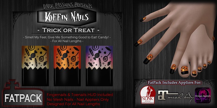 DP - Koffin Nails - FatPack - Trick or Treat