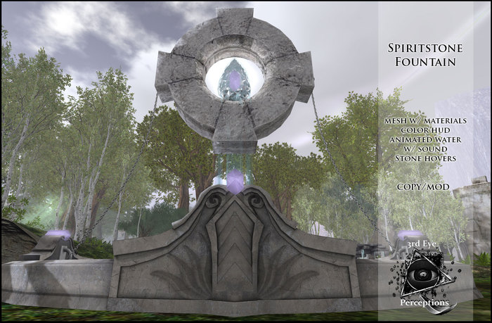 3rd eye ( ADD ME ) Spiritstone Fountain