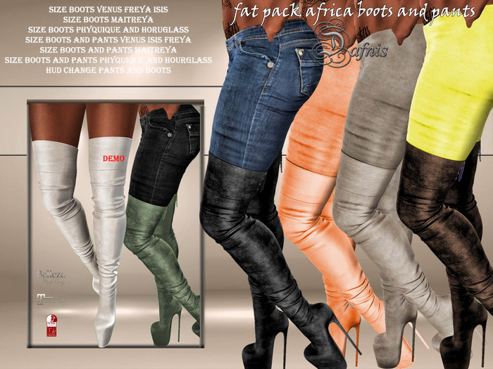 *dafnis FAT PACK AFRICA BOOTS AND PANTS Demo